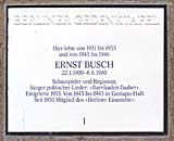 Dia-Serie Busch, Ernst Friedrich Wilhelm